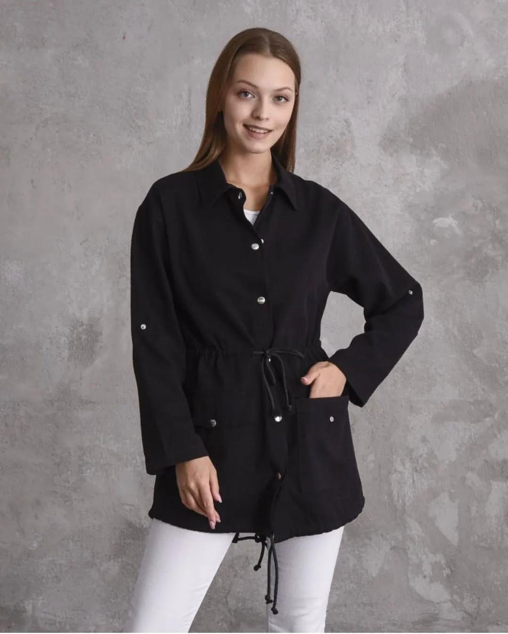 Longline Graphic jacket - Brand Store