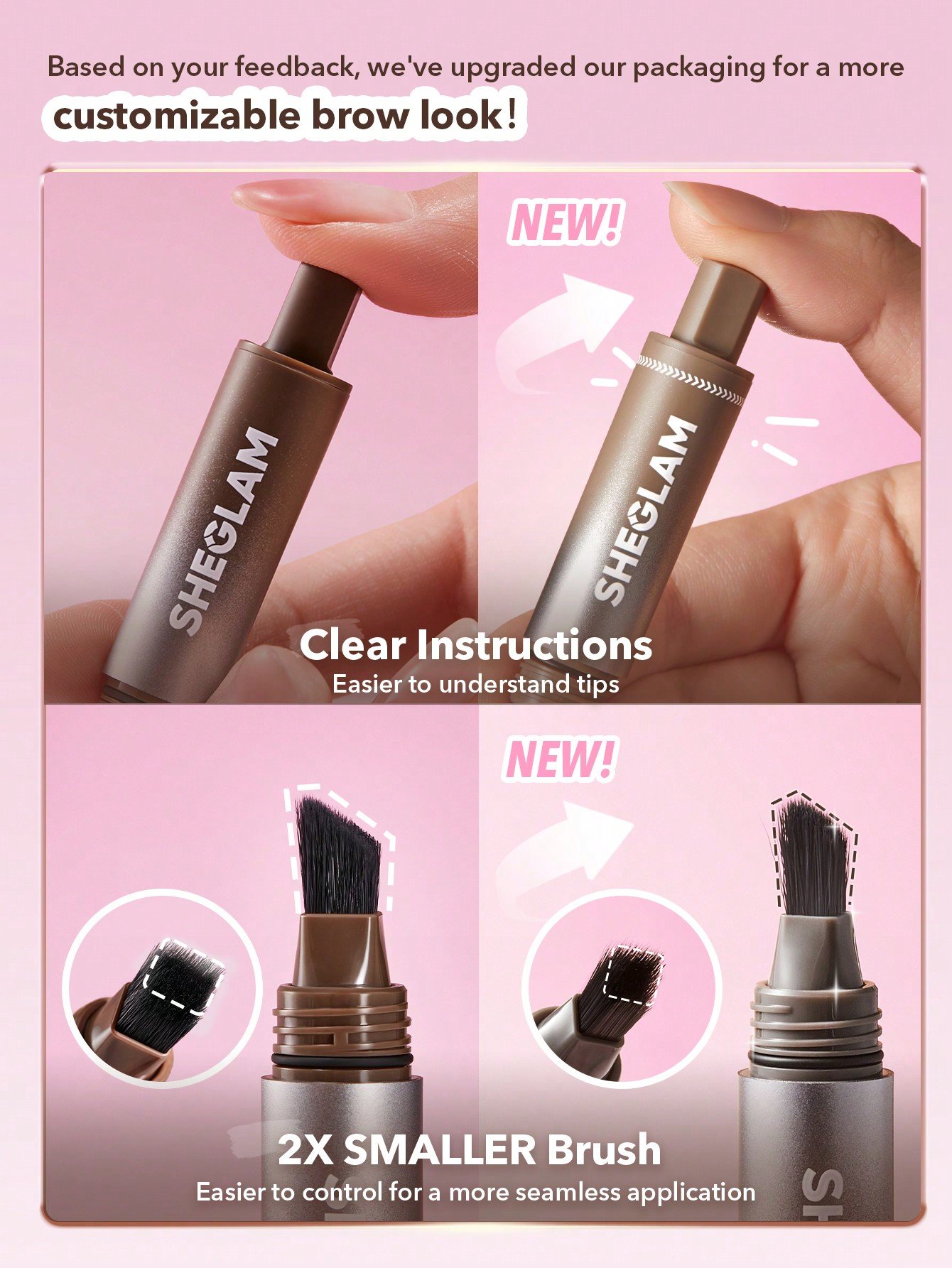 Brow-Fection Angled Brush & Dip - 4