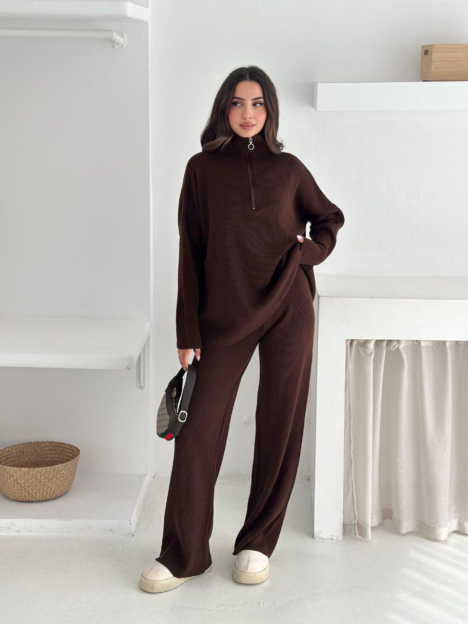 Zip-Neck Lounge Set